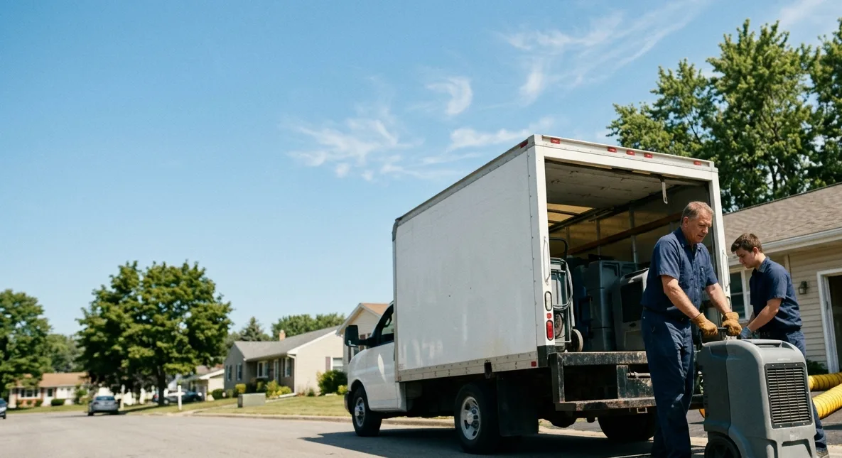 Water Damage Cleanup in Forsan, TX near me